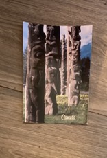 Purple Pigeon Treasures Post Card - Totem Poles