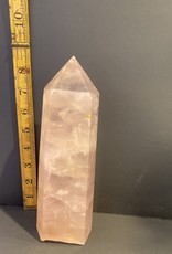 Purple Pigeon Treasures Large Rose Quartz Obelisk Wand