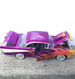 Purple Pigeon Treasures Purple 1957 Chevy Bel Air - Out of Box