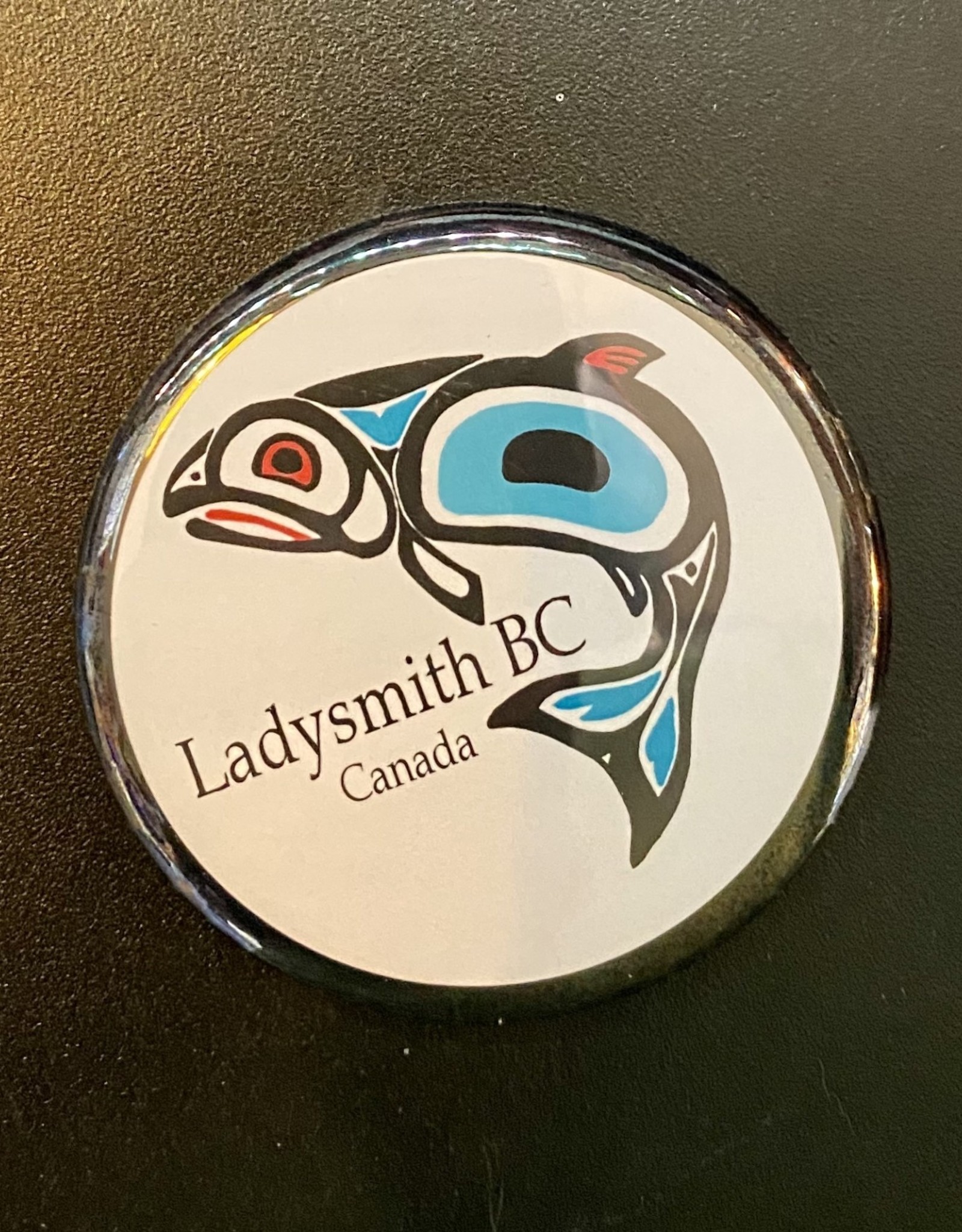 Ladysmith Salmon Magnet (Black)