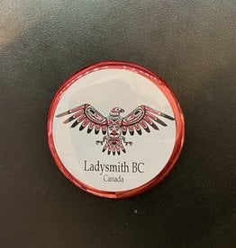 Ladysmith Eagle Magnet (Red)
