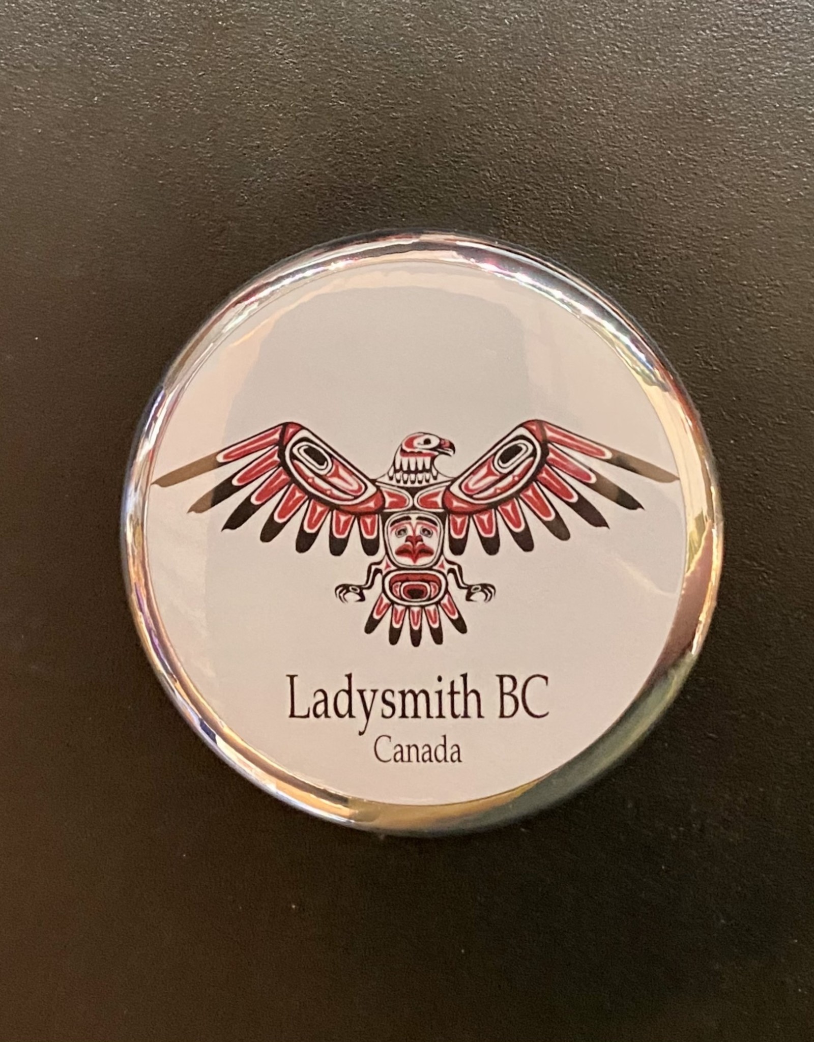 Ladysmith Eagle Magnet (Silver)