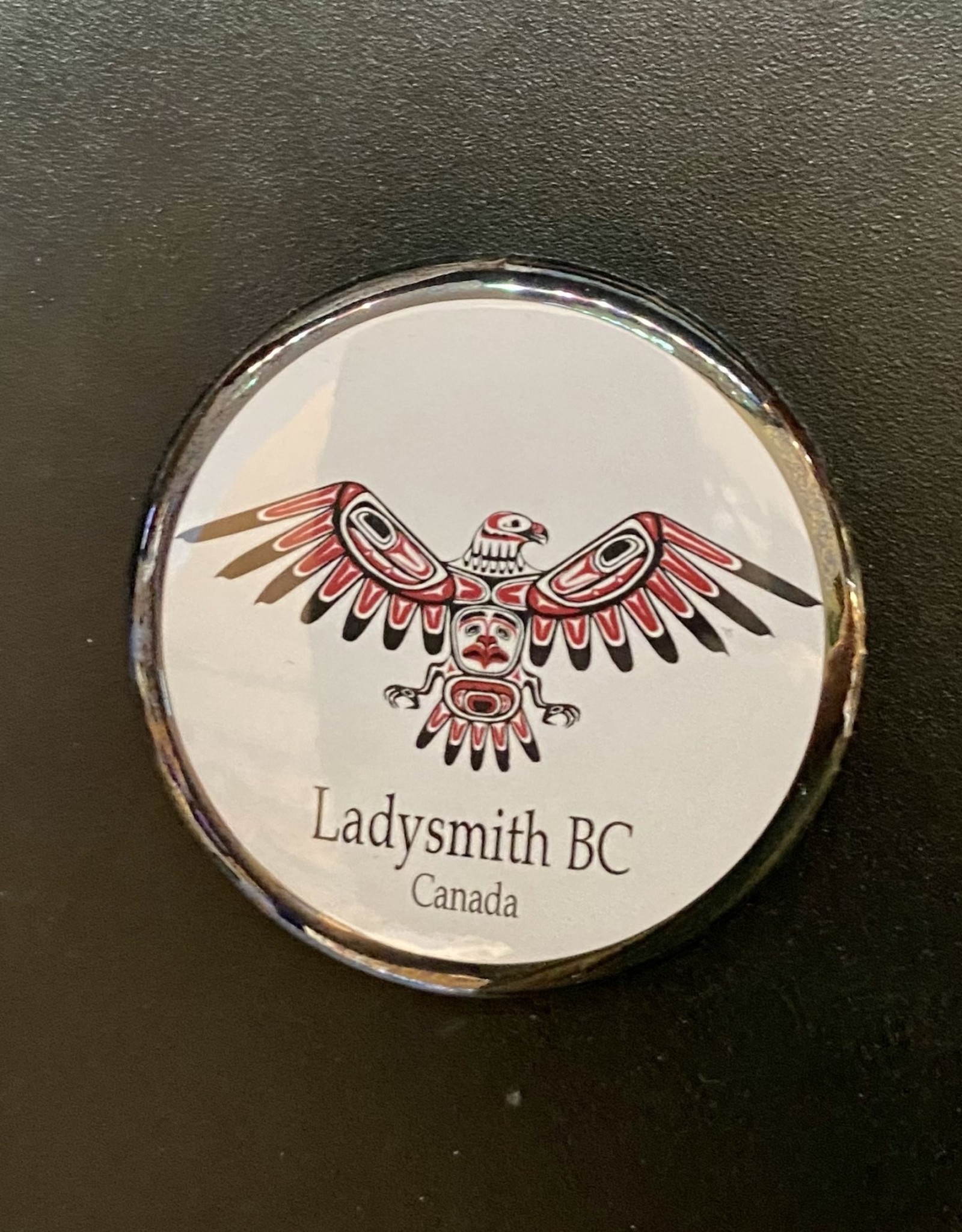 Ladysmith Eagle Magnet (Black)