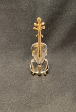 Purple Pigeon Treasures Swarovski Crystal Violin