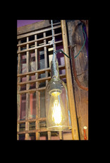 Purple Pigeon Treasures Upcycled Bottle Light Clear (Bulb Sold Separately)
