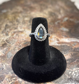 Jewelry - Labradorite Ring .925 Sz 6.5