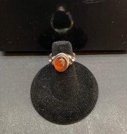 Jewelry - Amber Ring .925 sz6.5