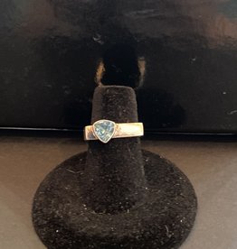 Jewelry - Aquamarine Ring .925 sz5.5