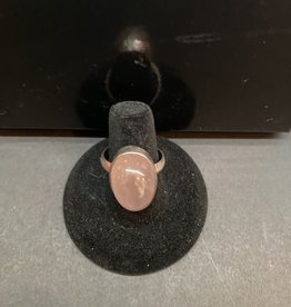 Jewelry - Milk Rose Quartz .925 sz8.5