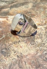 Jewelry - Wide Band Quartz Ring .925 Sz12