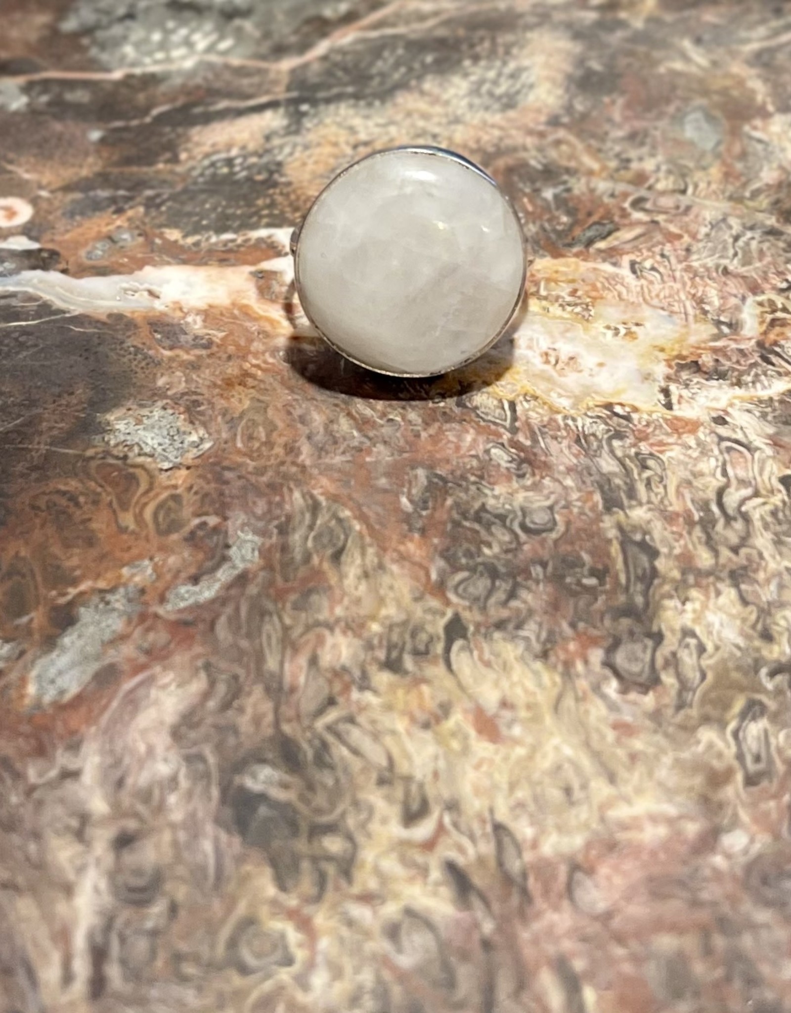 Jewelry - Moon Stone Ring .925 Sz12