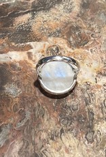 Jewelry - Moon Stone Ring .925 Sz12