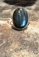 Jewelry - Labradorite Ring .925 Sz12