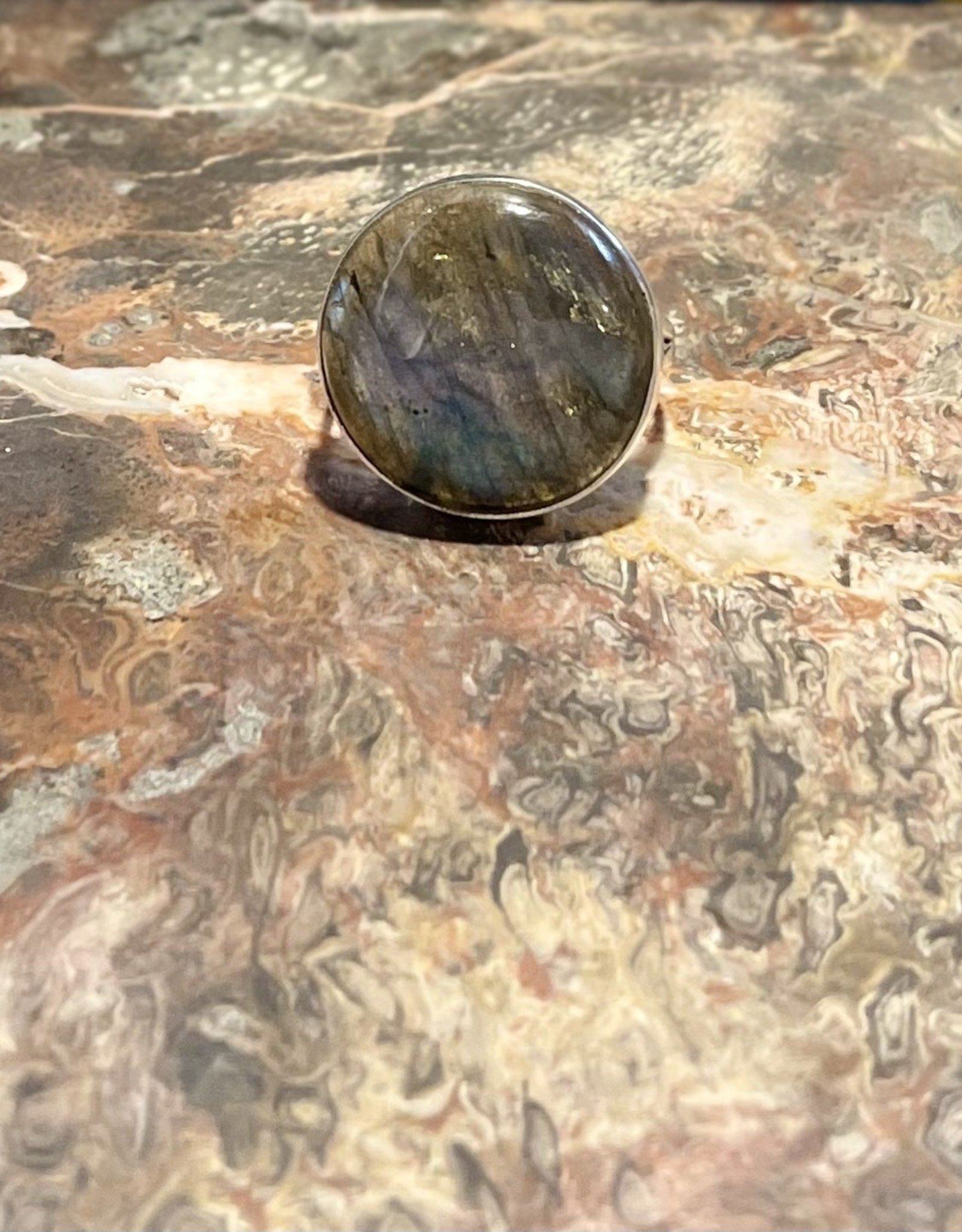 Jewelry - Labradorite Ring .925 Sz11