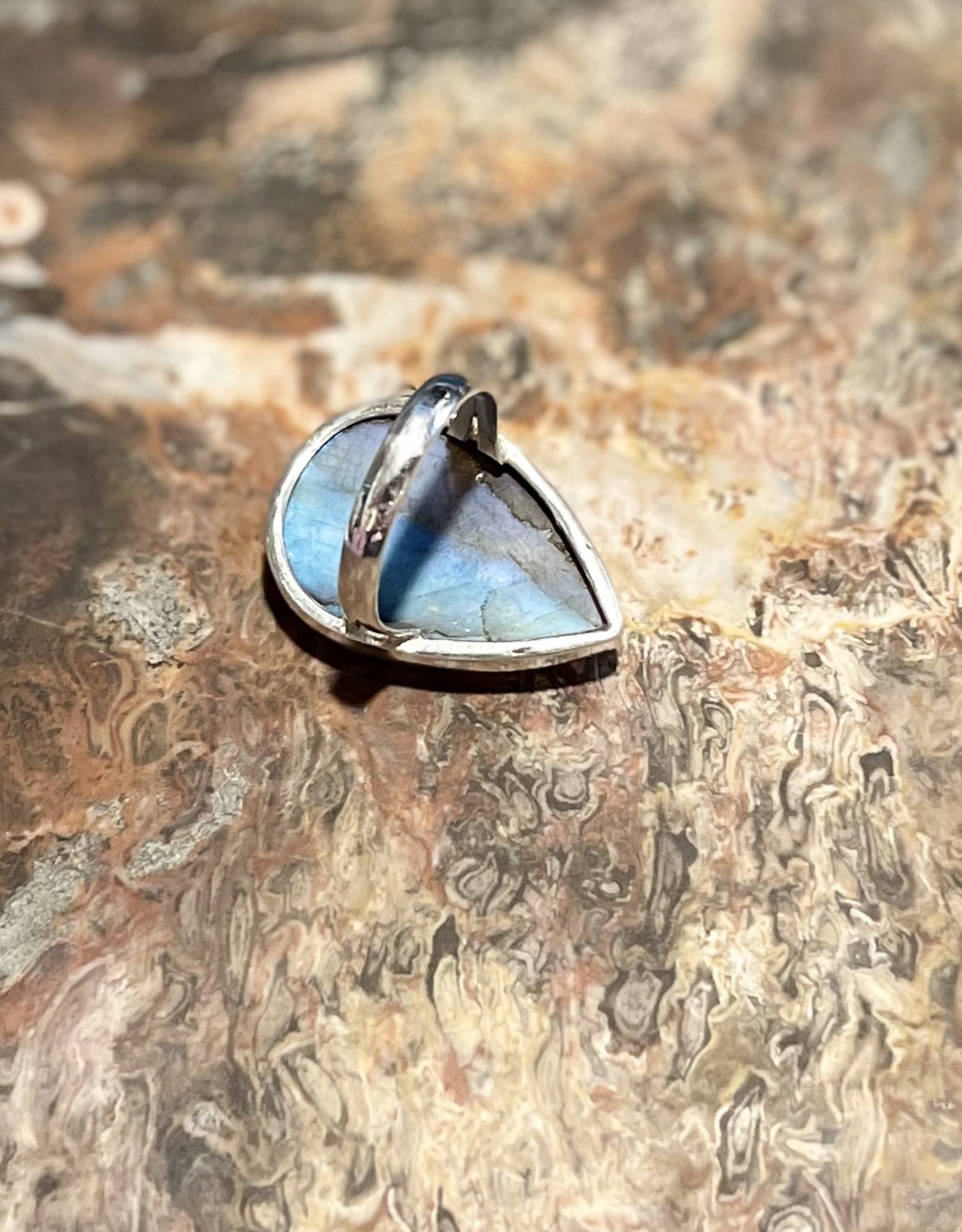 Jewelry - Labradorite Ring .925 Sz10