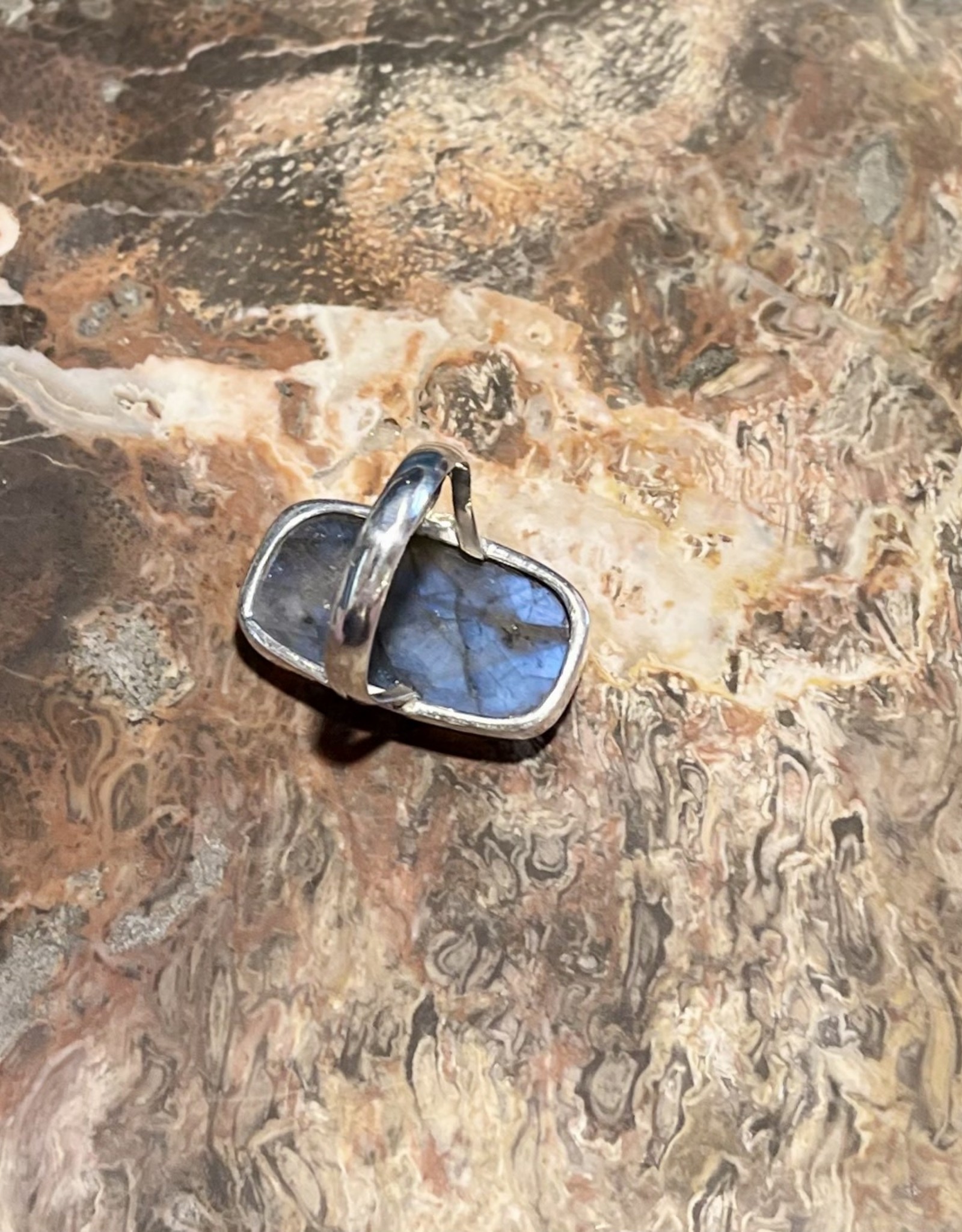 Jewelry - Labradorite Ring .925 Sz10.5