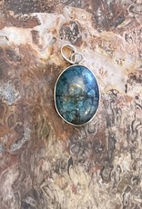 Jewelry - Turquoise Stone Pendant .925