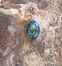 Jewelry - Turquoise Stone Pendant .925