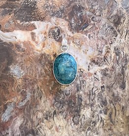 Jewelry - Turquoise Stone Pendant .925