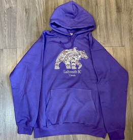 Clothing - Hoodies XL Purple Bear & Orca