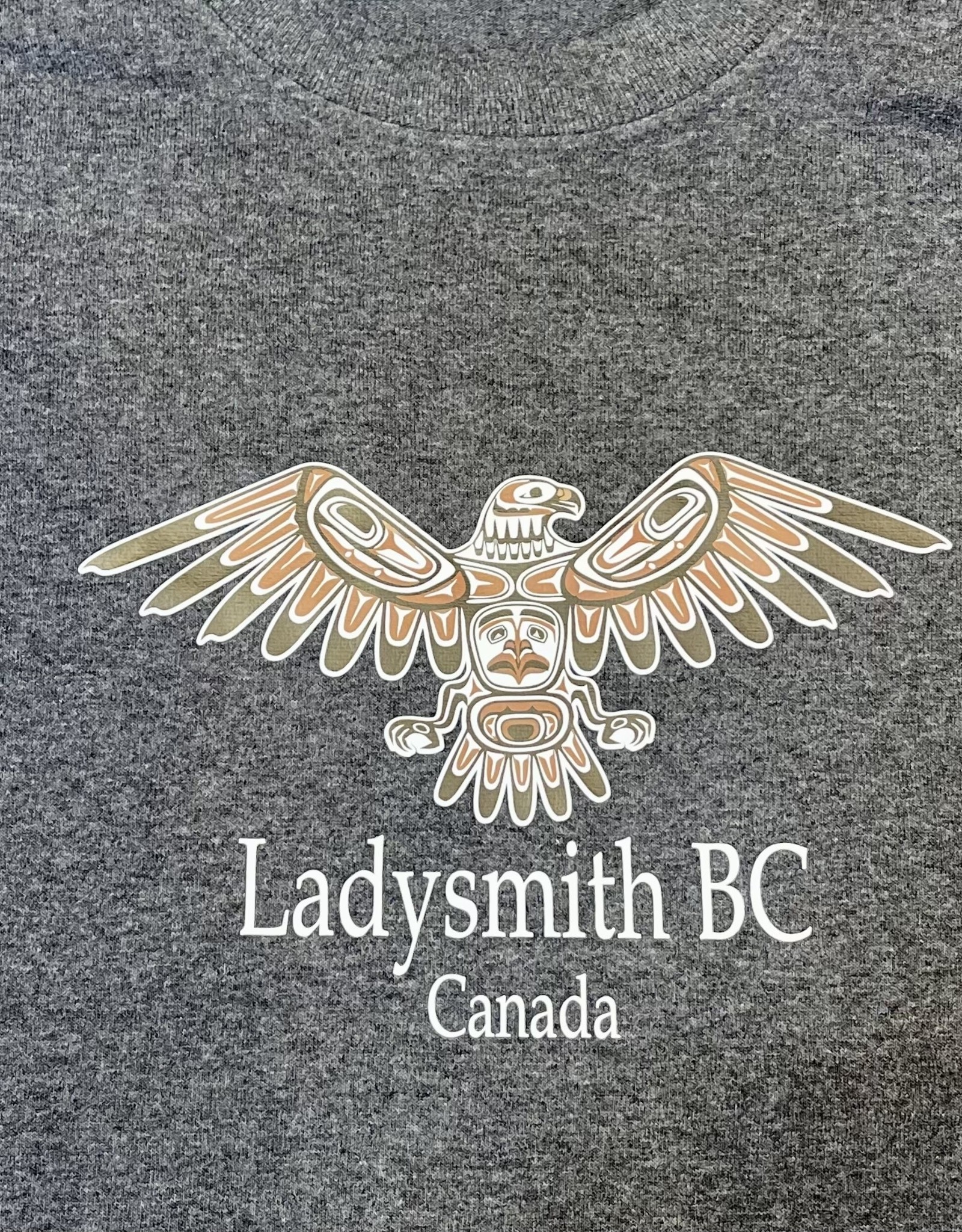 Clothing - T-Shirt Medium Textured Grey Eagle