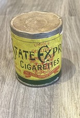 Purple Pigeon Treasures State Exress Cigarette Tobacco- Empty Tin