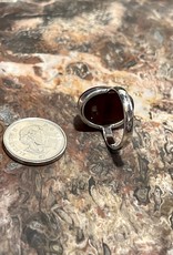 Jewelry - Carnelian Stone Ring .925 Sz9