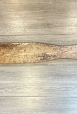 Aboriginal - Aboriginal Eagle Salmon Raven Paddle Carving by Charles George