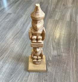 Aboriginal - Aboriginal Eagle and Frog Totem by Peter Joe