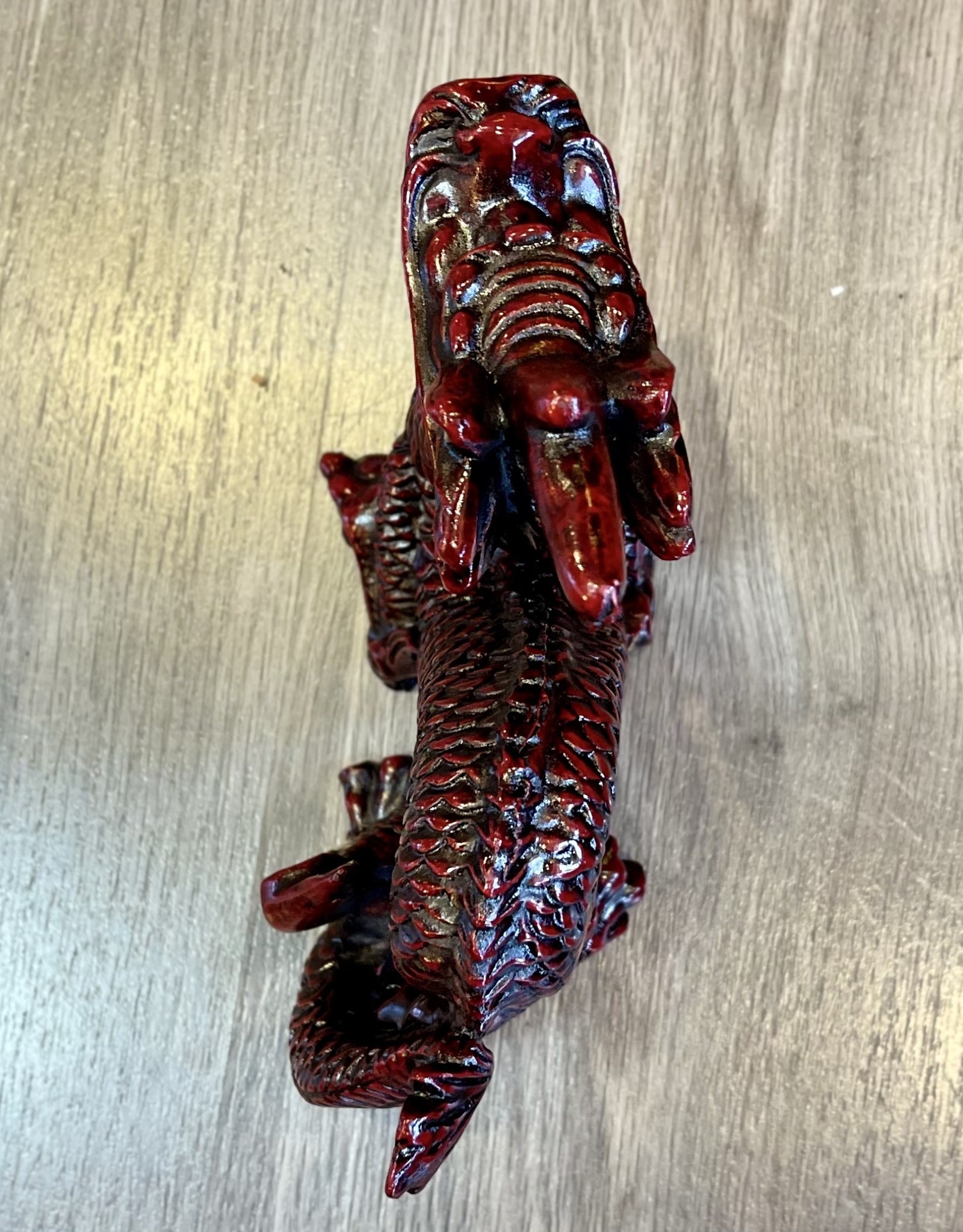 Purple Pigeon Treasures Red Dragon (resin)