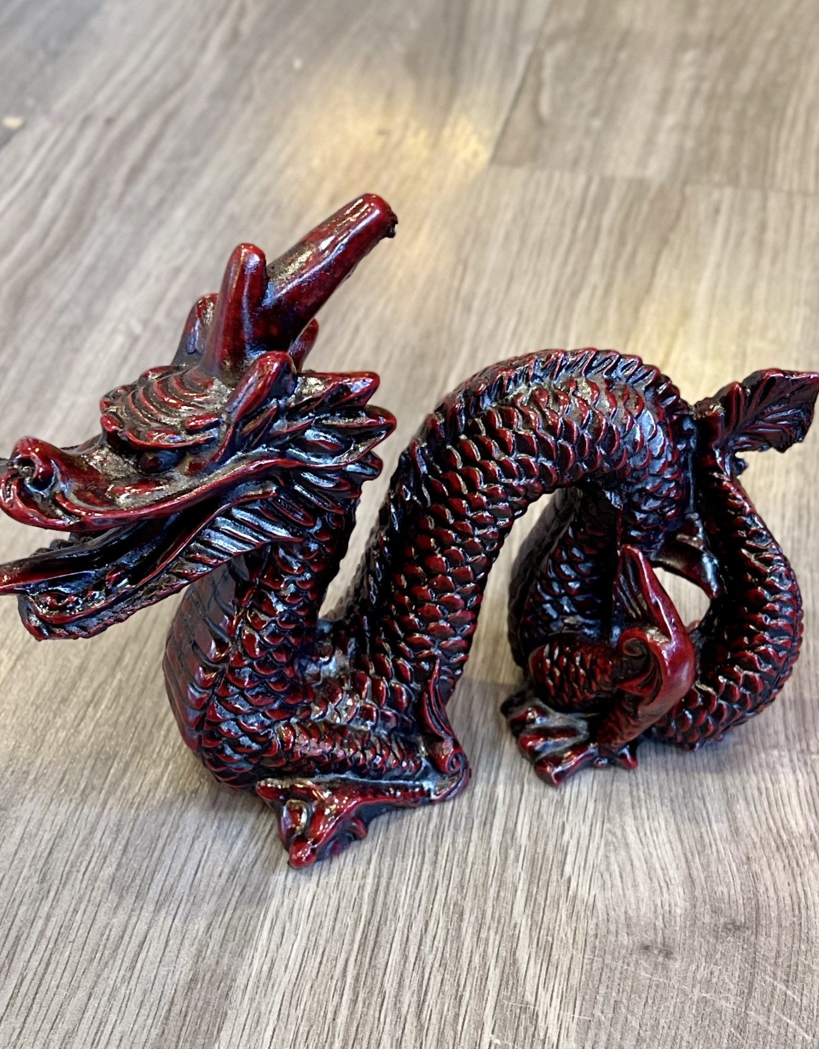 Purple Pigeon Treasures Red Dragon (resin)