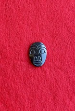 Aboriginal - Argillite Plaque Carving Human Mask- By Denny Dixon