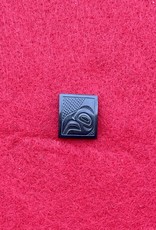 Aboriginal - Argillite Plaque Carving Thunderbird- By Denny Dixon
