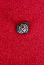 Aboriginal - Argillite Single Cufflink Carving Bear- By Pat McGuire