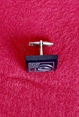 Aboriginal - Argillite Single Cufflink Thunderbird- By Unknown