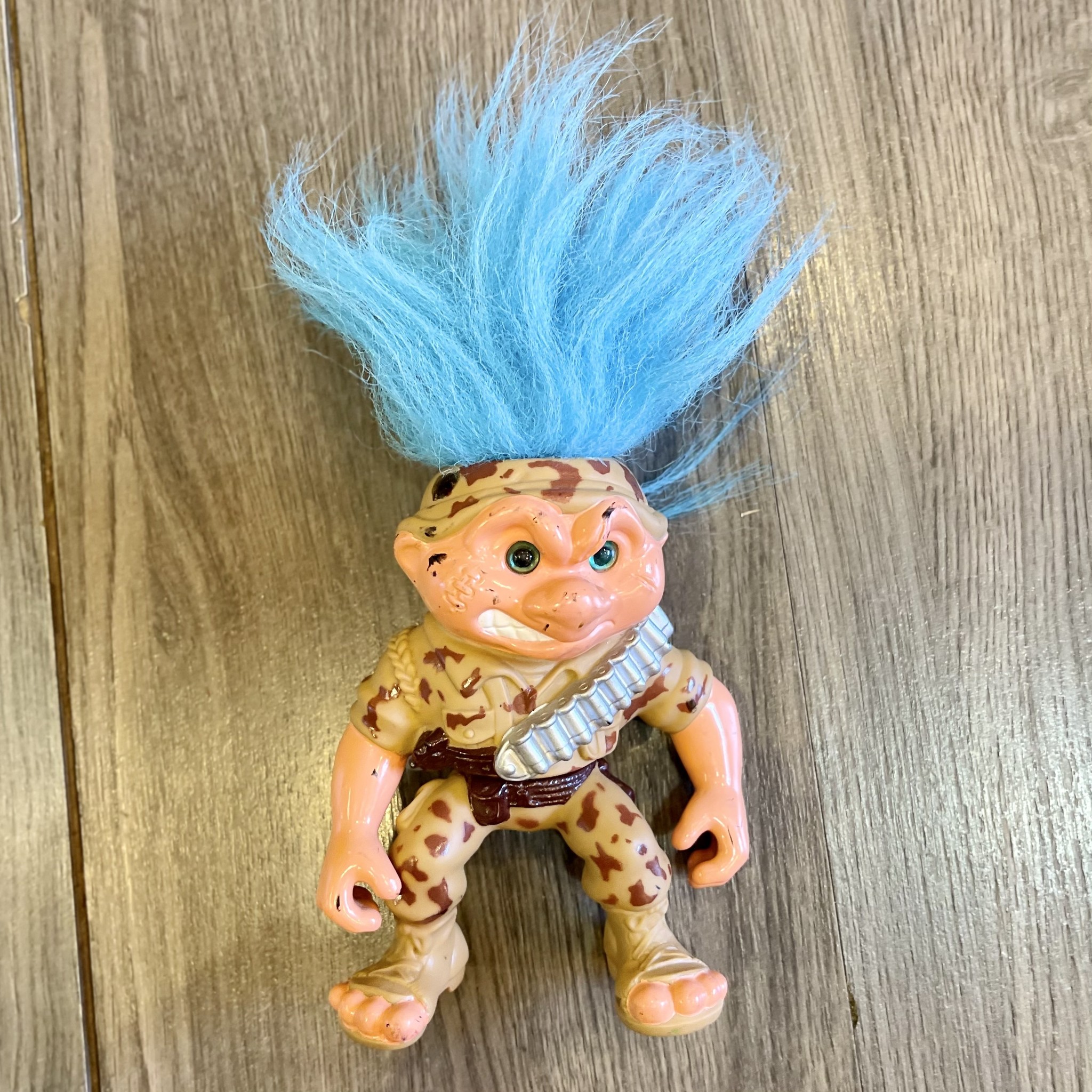 Vintage Battle Trolls - General Troll 1992 Hasbro - Purple Pigeon