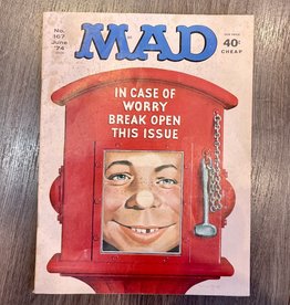 Purple Pigeon Treasures Mad Magazine No.167 June ‘74