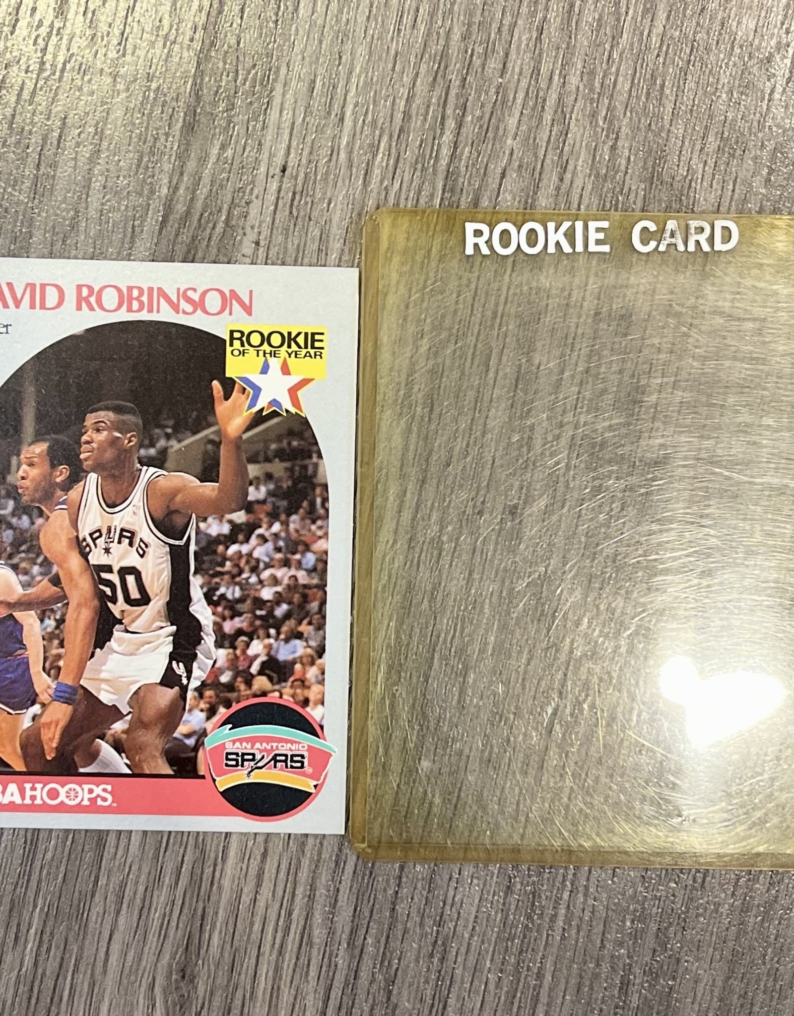 Trading Cards David Robinson SanAntonio Spurs Rookie of the Year 1990