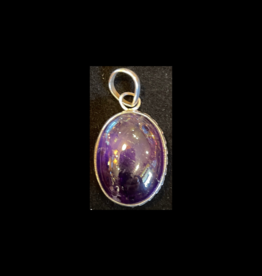 Crystals - Amethyst Pendant .925