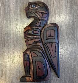 Aboriginal - Thunderbird Carving with one Abalone Eye - Carver: Connie Edwards