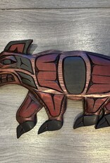 Aboriginal - Walking Bear Carving - Carver: Connie Edwards