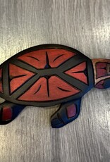 Aboriginal - Turtle Carving with Abalone Eye - Carver: Dora Edwards