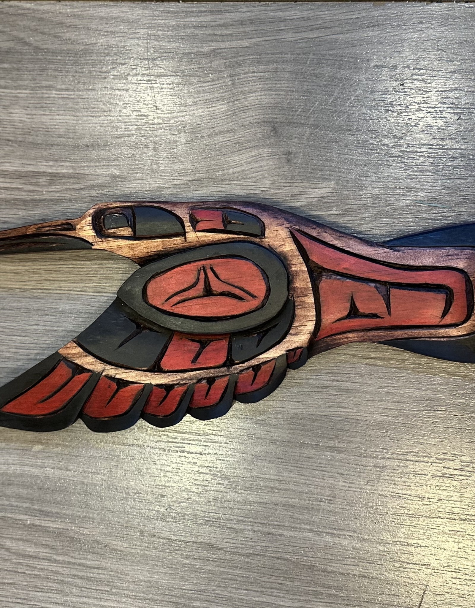 Aboriginal - Hummingbird Carving - Carver: Connie Edwards