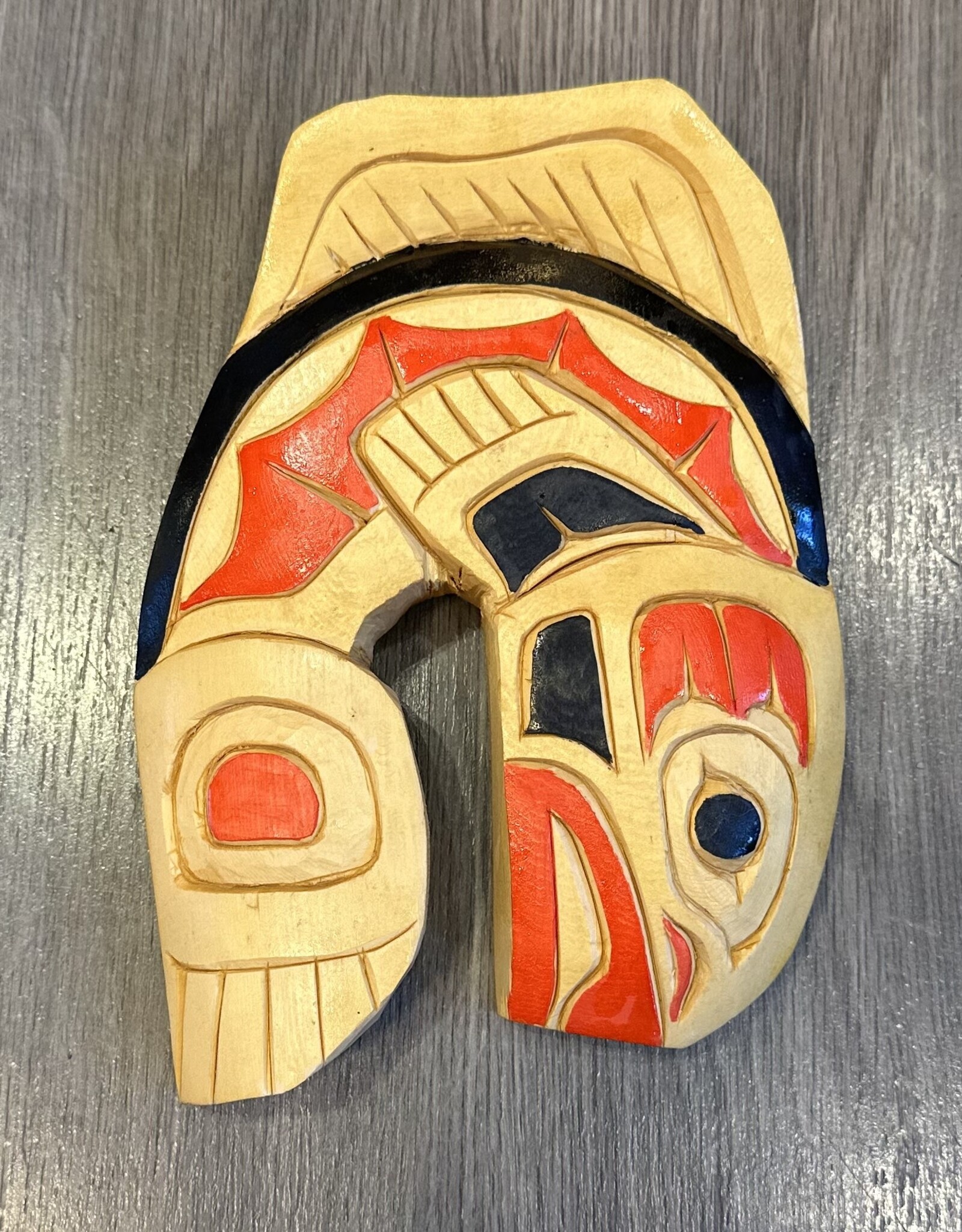 Aboriginal - Salmon Carving - Carver: Nelson McCarty