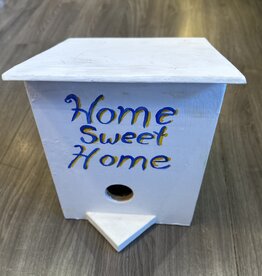 Purple Pigeon Treasures Bird House - Home Sweet Home