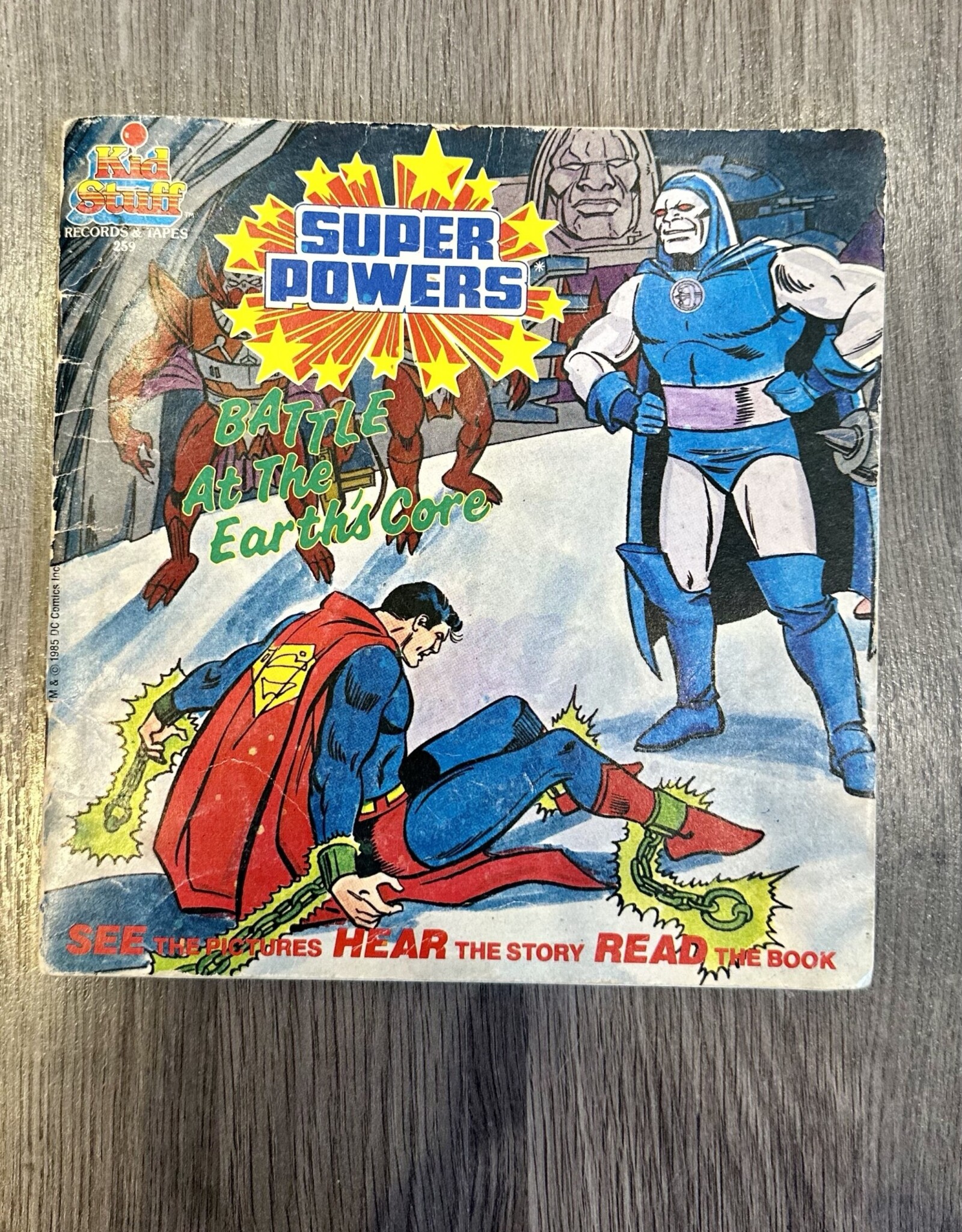 Purple Pigeon Treasures Super Powers - Battle at The Earths Core - Kid Stuff - Book Only