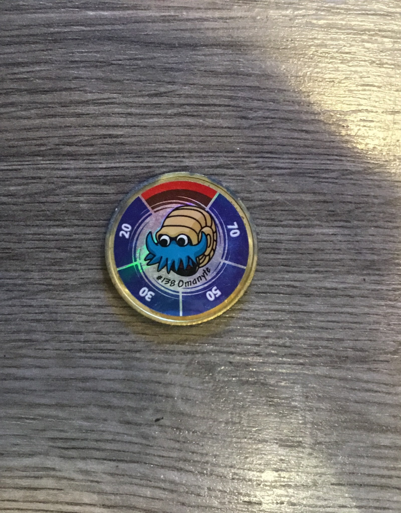 Trading Cards Pokémon Coin #138 Omanyte