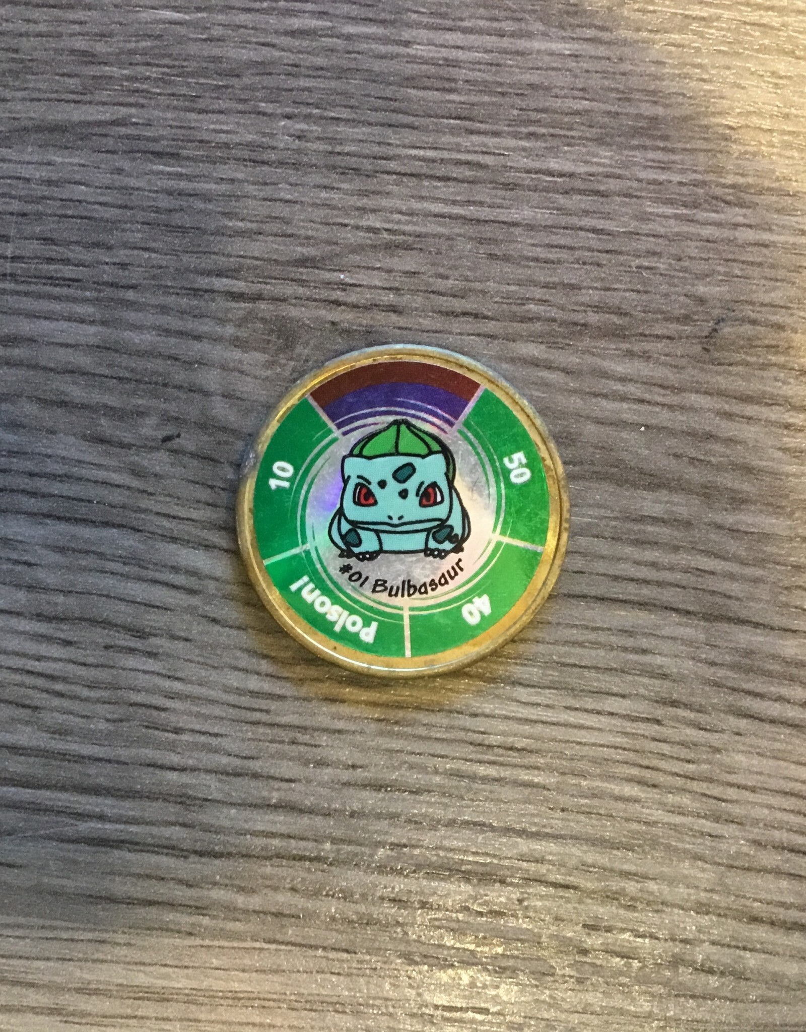 Trading Cards Pokémon Coin #01 Bulbasaur