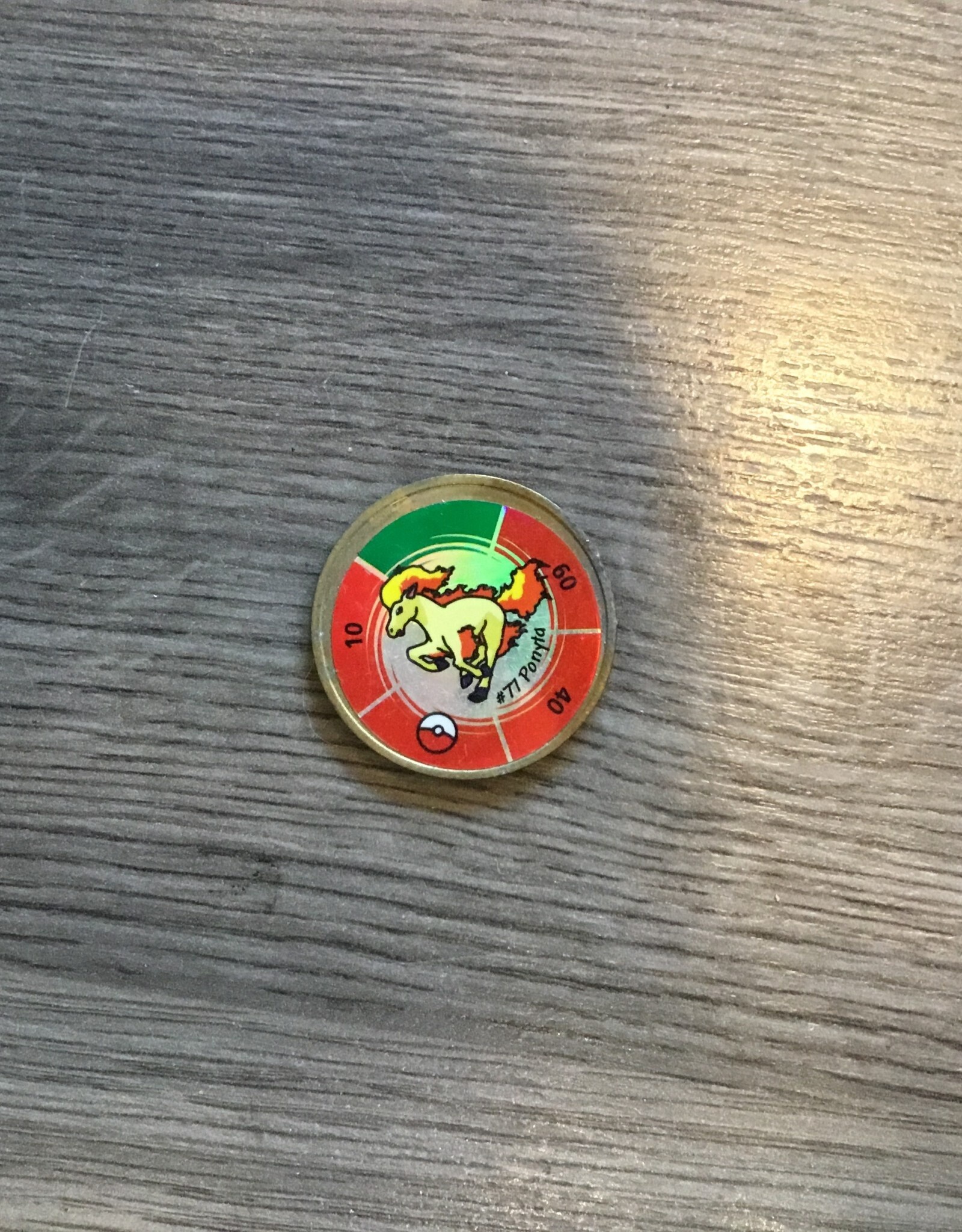 Trading Cards Pokémon Coin #77 Ponyta