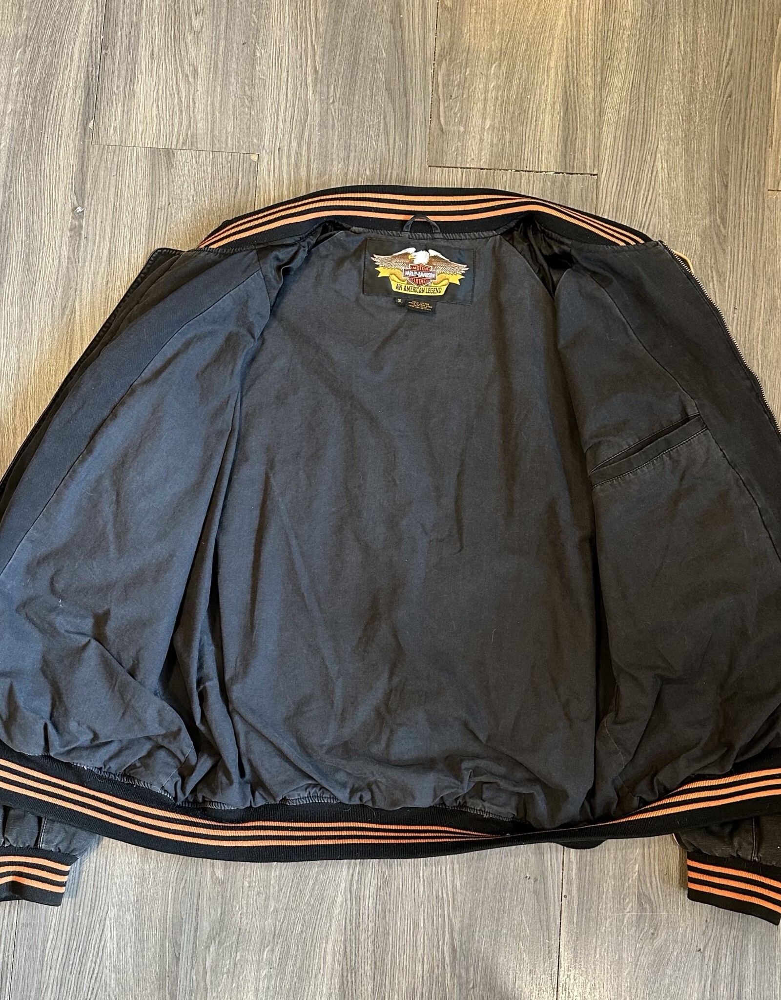 Clothing - Harley Davidson Black Cotton Jacket